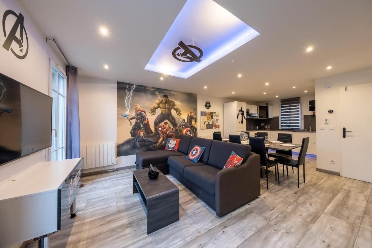 Disney Avengers Home มานี-เลอ-องเกรอ ภายนอก รูปภาพ